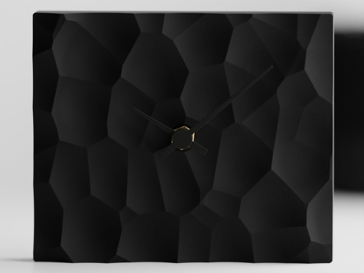 Voronoi Wall Clock – Modern 3D Printed Design