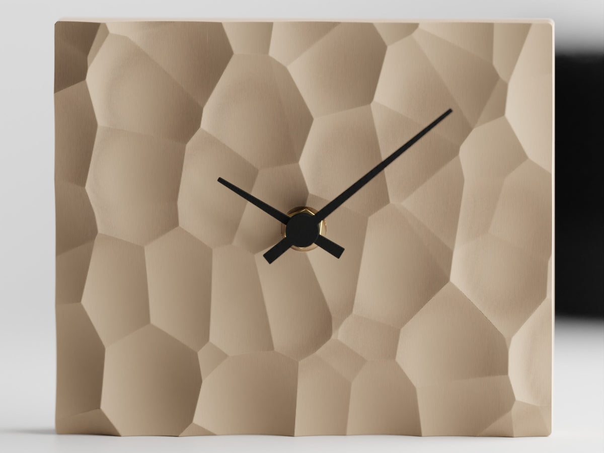 Voronoi Wall Clock – Modern 3D Printed Design