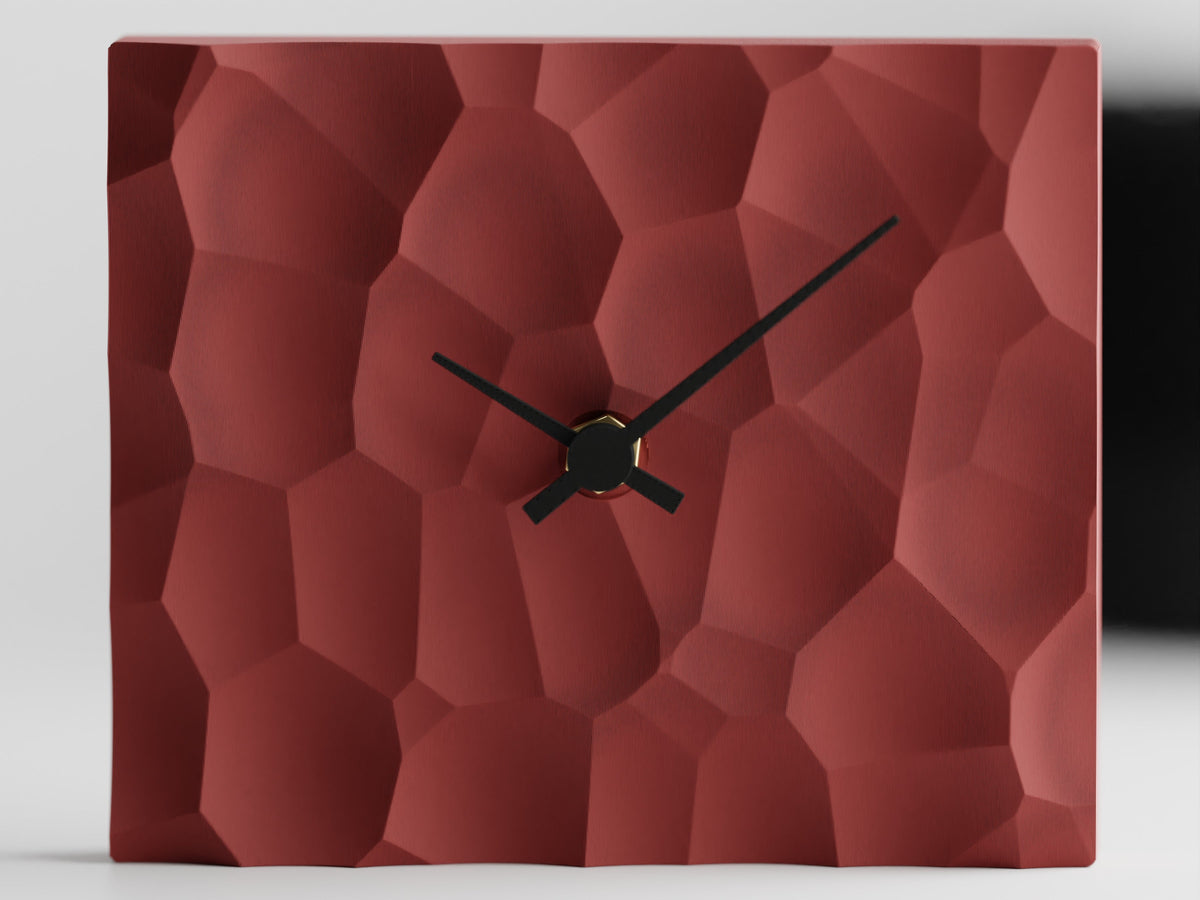 Voronoi Wall Clock – Modern 3D Printed Design