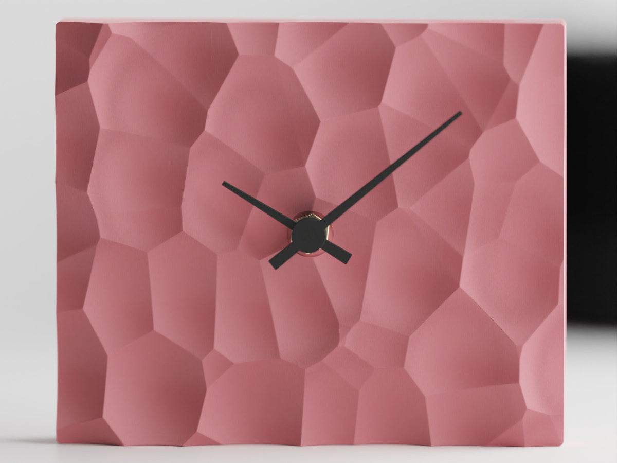 Voronoi Wall Clock – Modern 3D Printed Design