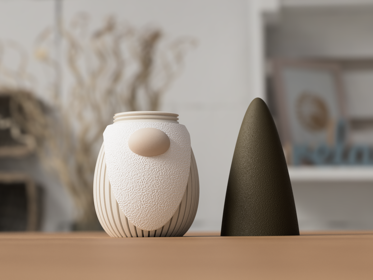 Gnome Decoration Container (Available in Two Sizes)