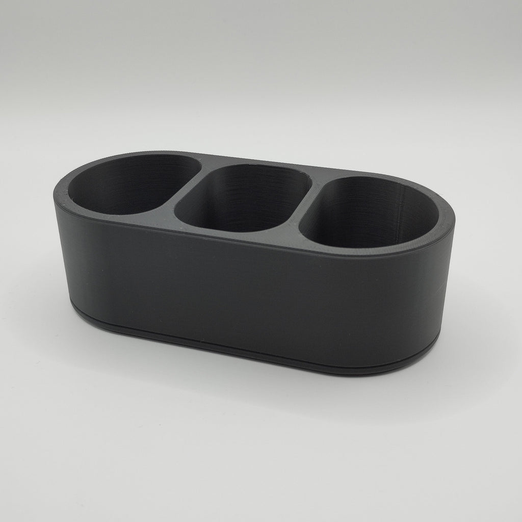 Rounded Remote Control Caddy – Holds Up to Three