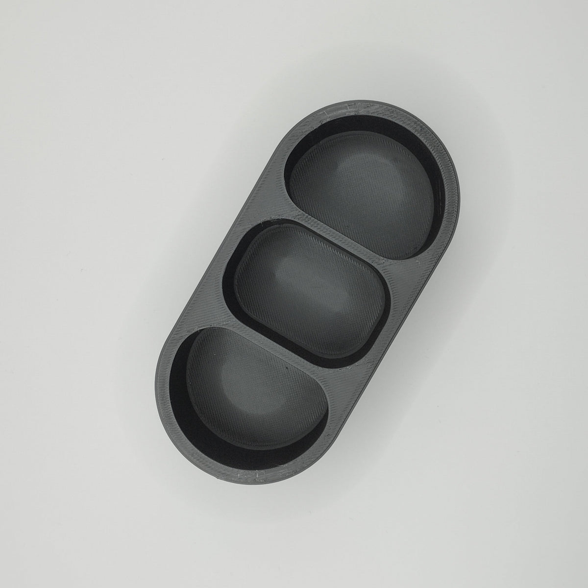 Rounded Remote Control Caddy – Holds Up to Three