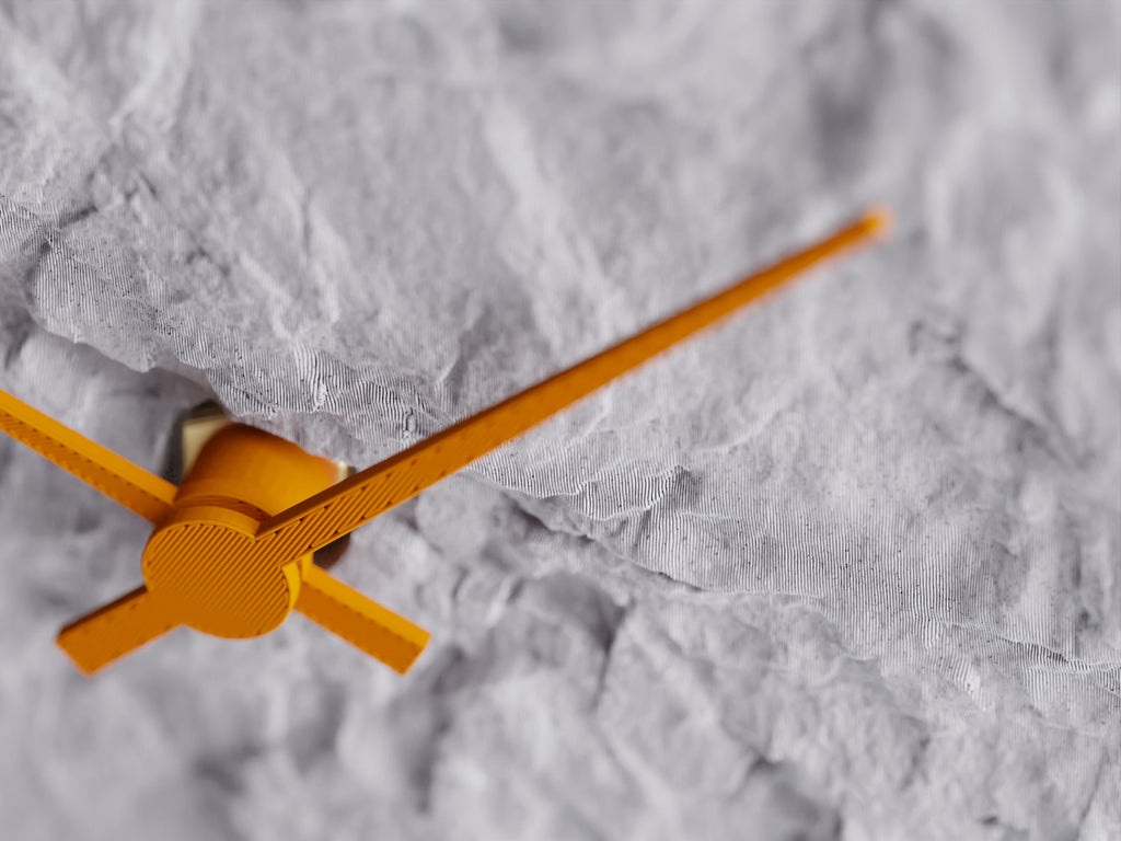 Rock Wall Clock – Modern 3D Printed Design