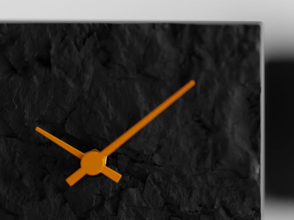 Rock Wall Clock – Modern 3D Printed Design