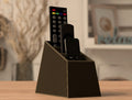 Remote Organiser with three remotes