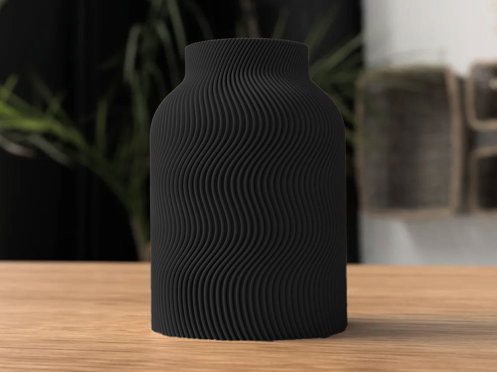 Luna Vase – Modern 3D Printed Design