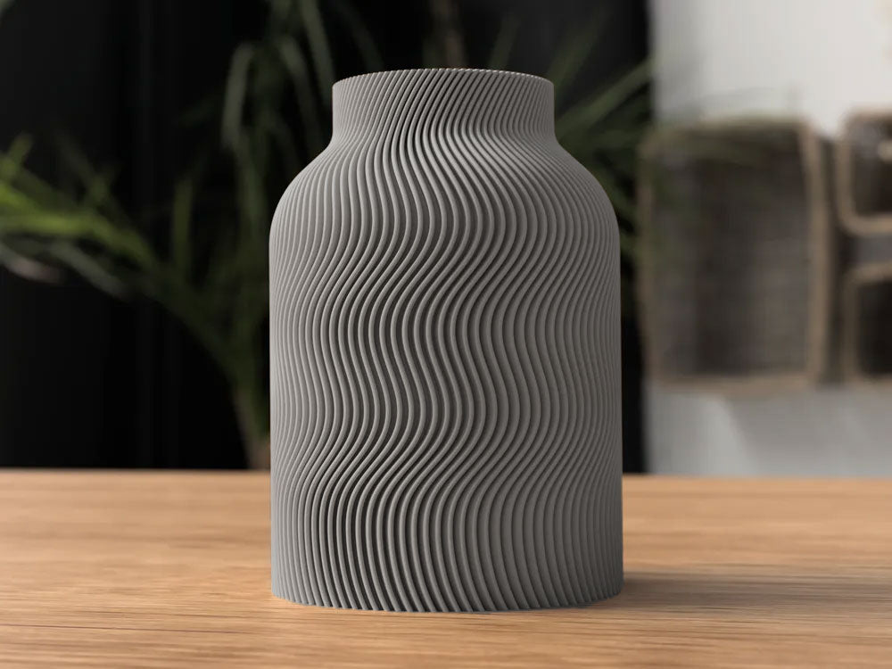 Luna Vase – Modern 3D Printed Design