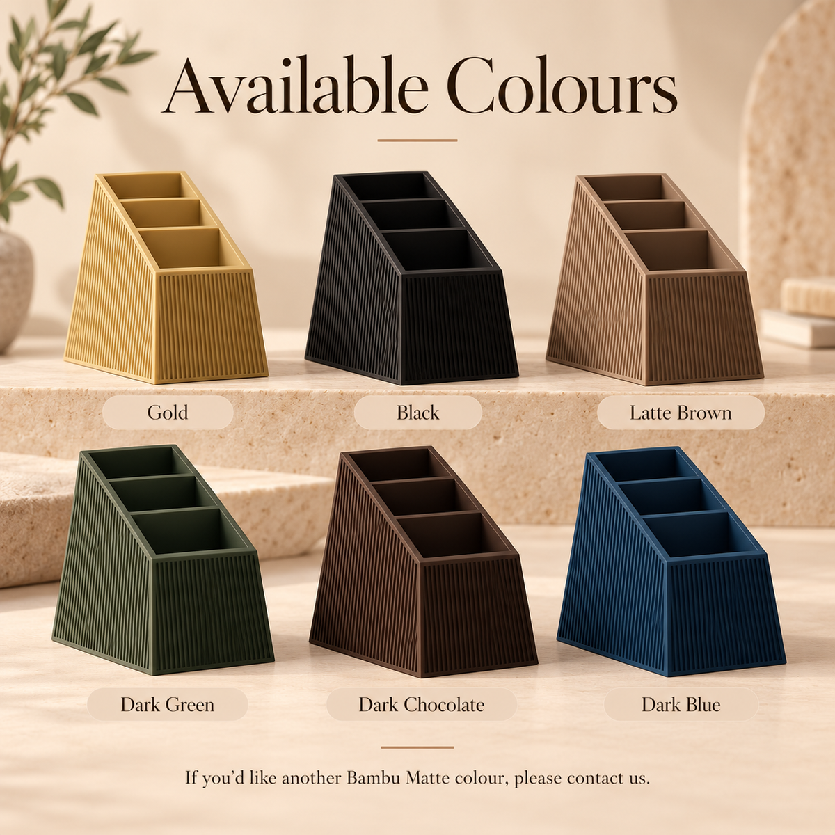 Remote Organiser available colours