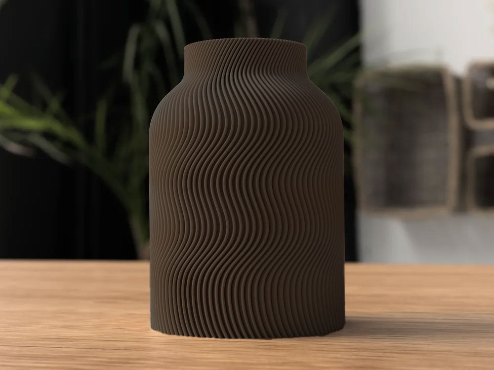 Luna Vase – Modern 3D Printed Design