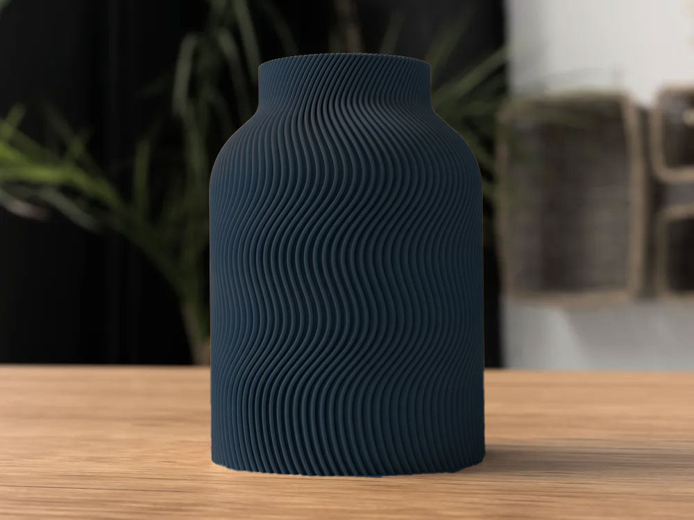 Luna Vase – Modern 3D Printed Design