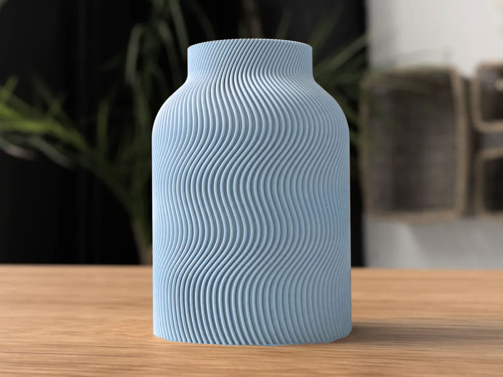Luna Vase – Modern 3D Printed Design