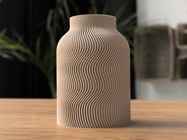 Luna Vase – Modern 3D Printed Design