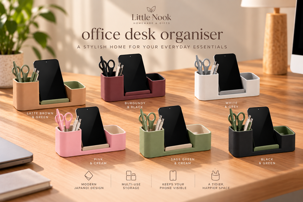 Little Nook Office Desk Organiser colour collection