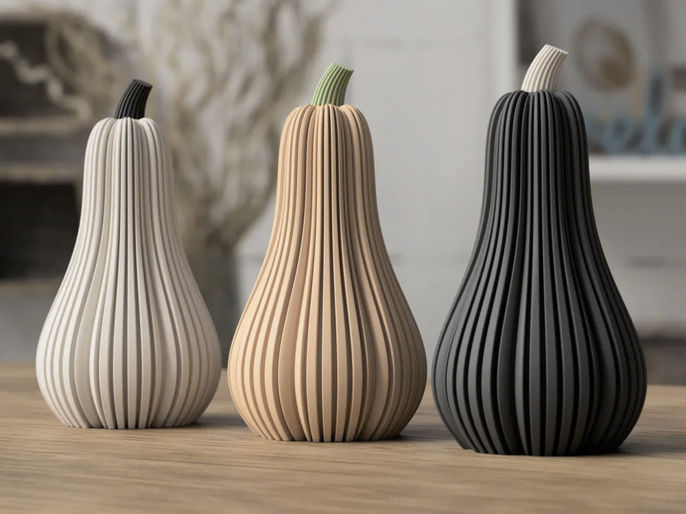 Sculptural Decorative Pears – Matte Finish