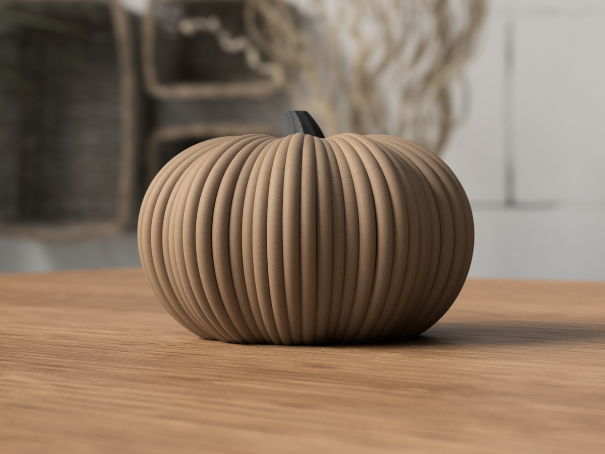 Caramel Pumpkin Bowl – front view