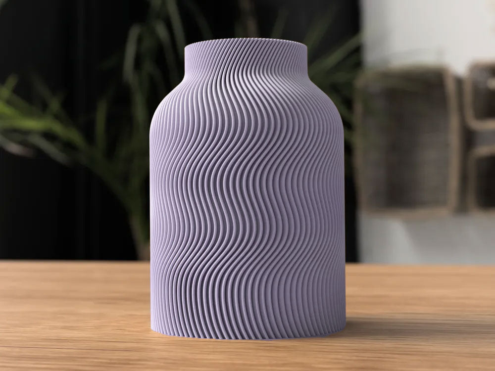 Luna Vase – Modern 3D Printed Design