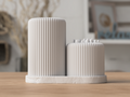 Shiro Bathroom Organizer in Matte White