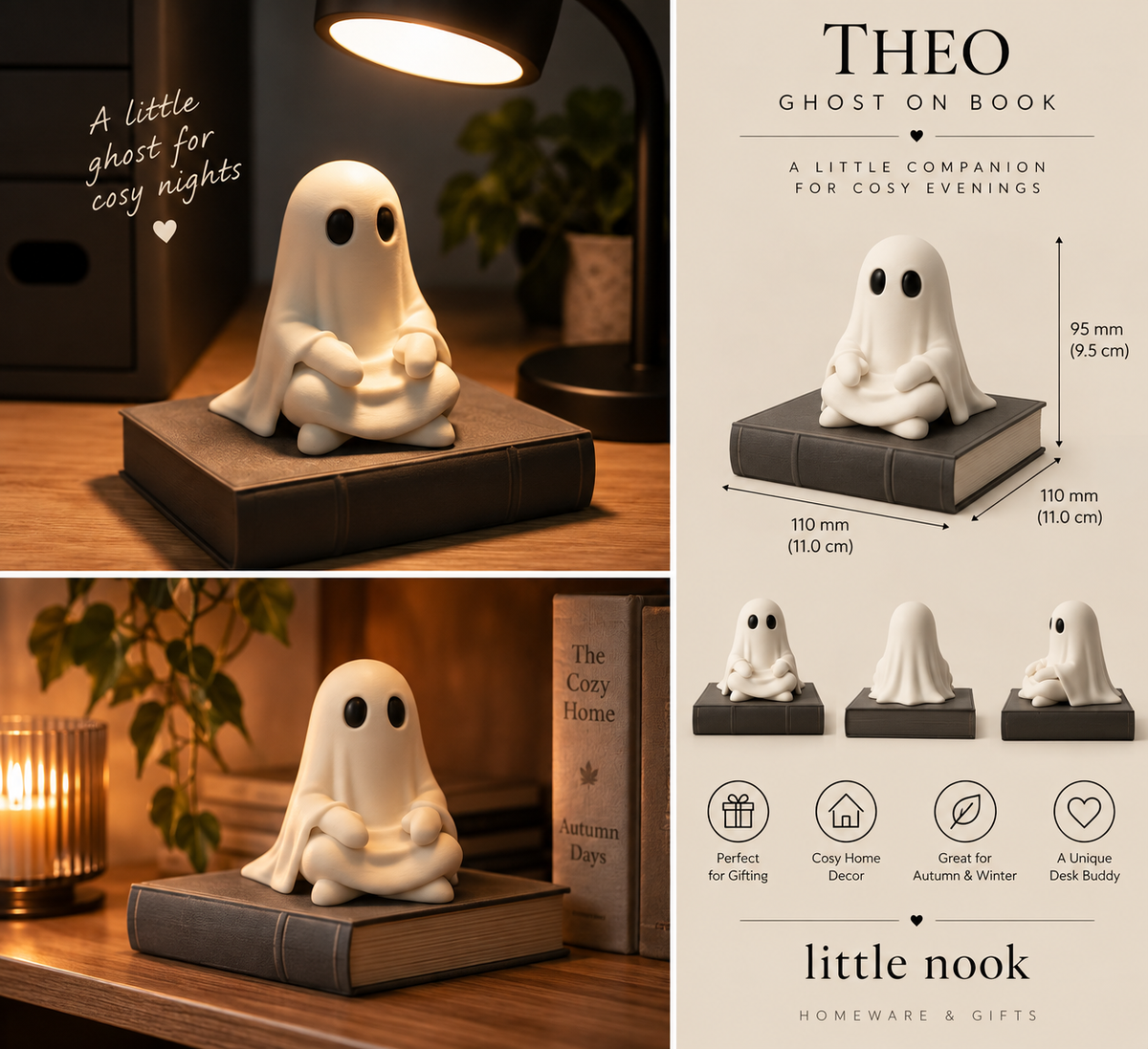 Theo Ghost on Book Little Nook product showcase